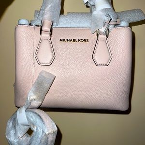 Michael Kors MK small satchel purse pink